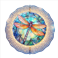 Dragonfly - Wind Spinner - Sublimation Transfers