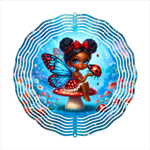 Adorable Fairy - Wind Spinner - Sublimation Transfers