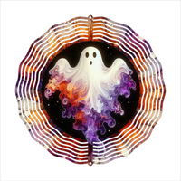 Halloween Ghost - Wind Spinner - Sublimation Transfers