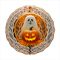 Halloween Ghost - Wind Spinner - Sublimation Transfers