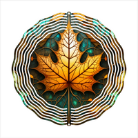 Fall Leaf - Wind Spinner - Sublimation Transfers