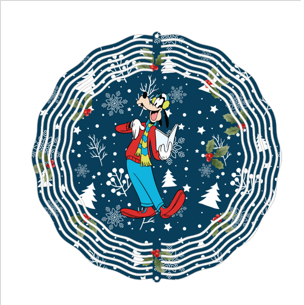 Character Christmas - Wind Spinner - Sublimation Transfers