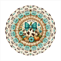 Howdy Fall - Wind Spinner - Sublimation Transfers