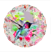 Hummingbird - Wind Spinner - Sublimation Transfers