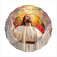 Jesus - Wind Spinner - Sublimation Transfers