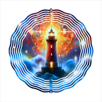 Lighthouse - Wind Spinner - Sublimation Transfers