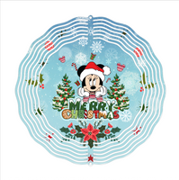 Character Christmas - Wind Spinner - Sublimation Transfers