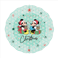 Character Christmas - Wind Spinner - Sublimation Transfers