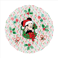 Character Christmas - Wind Spinner - Sublimation Transfers