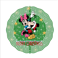 Christmas Character - Wind Spinner - Sublimation Transfers