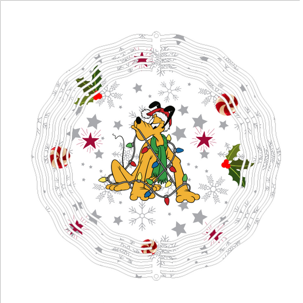 Christmas Character - Wind Spinner - Sublimation Transfers