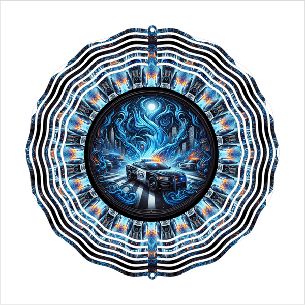 Police - Wind Spinner - Sublimation Transfers