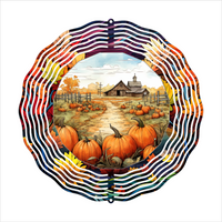 Fall Pumpkins - Wind Spinner - Sublimation Transfers