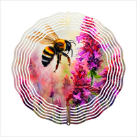 Honeybee - Wind Spinner - Sublimation Transfers