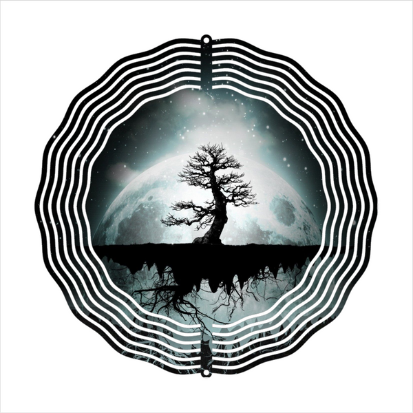 Full Moon - Wind Spinner - Sublimation Transfers