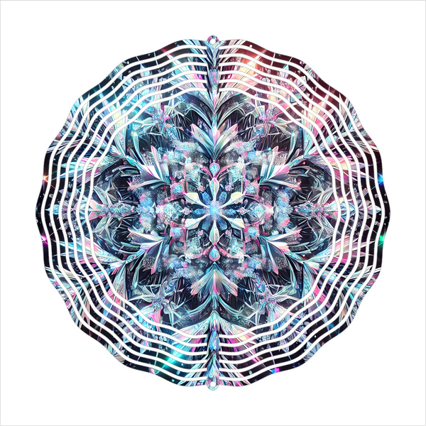 Snowflake - Wind Spinner - Sublimation Transfers