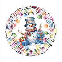 Snowman - Wind Spinner - Sublimation Transfers