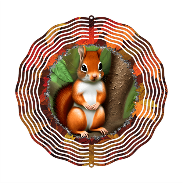 Squirrel - Wind Spinner - Sublimation Transfers