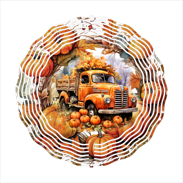 Vintage Truck - Wind Spinner - Sublimation Transfers