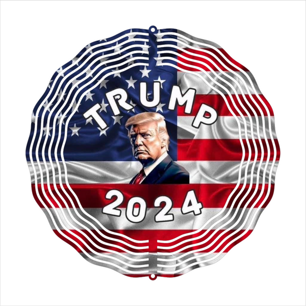 Trump 2024 - Wind Spinner - Sublimation Transfers