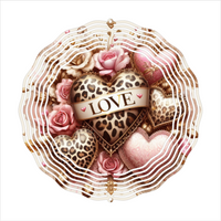 Love - Wind Spinner - Sublimation Transfers