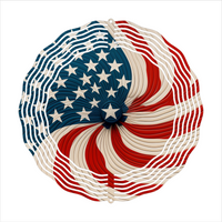 American Flag - Wind Spinner - Sublimation Transfers