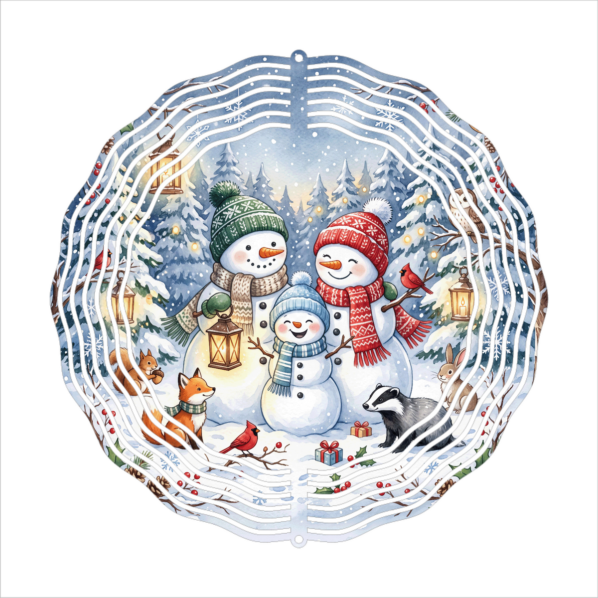 Snow Family - Wind Spinner - Sublimation Transfer – Crafty Connections