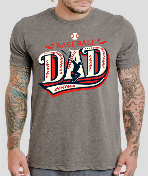 Baseball Dad - DTF Transfer