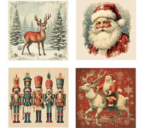 Vintage Christmas - Square Sublimation Sheet