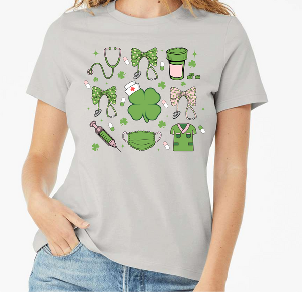 Nurse - St. Patrick's Day - DTF Transfer