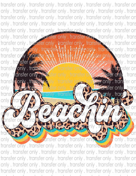 Beachin' - Waterslide, Sublimation Transfers