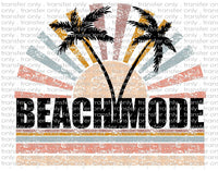 Beach Mode - Waterslide, Sublimation Transfers