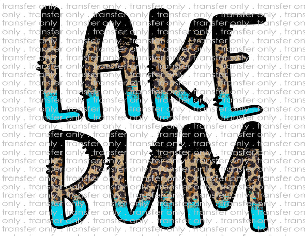 Lake Bum - Waterslide, Sublimation Transfers