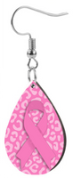 Pink Ribbon Awareness - Teardrop Template Transfer