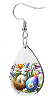 Easter Lamb - Teardrop Template Transfer