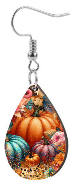 Fall Pumpkins - Teardrop Template Transfer