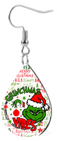 Christmas Character - Teardrop Template Transfer