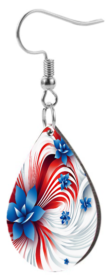 Patriotic - Teardrop Template Transfer