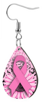 Pink Ribbon Awareness - Teardrop Template Transfer