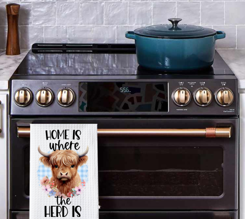 Home Is Where The Herd Is - Kitchen Design - Sublimation Transfer