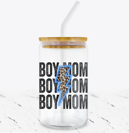 Boy Mom -  UV DTF Decals