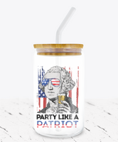 Party Like A Patriot -  UV DTF Decals