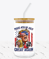 Make 4th of July Great Again -  UV DTF Decals