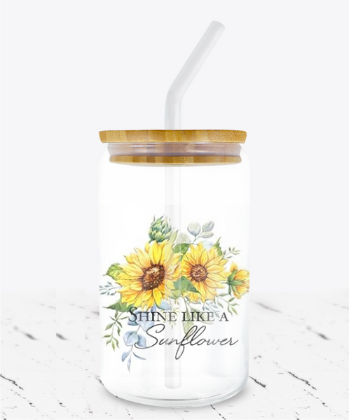 Shine Like A Sunflower -  UV DTF Decals