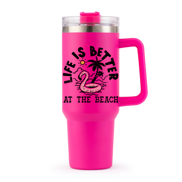 Life Is Better At The Beach -  UV DTF Decals