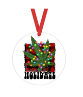 Happy Holidaze - Bad Christmas - Christmas Ornament -  UV DTF Decals