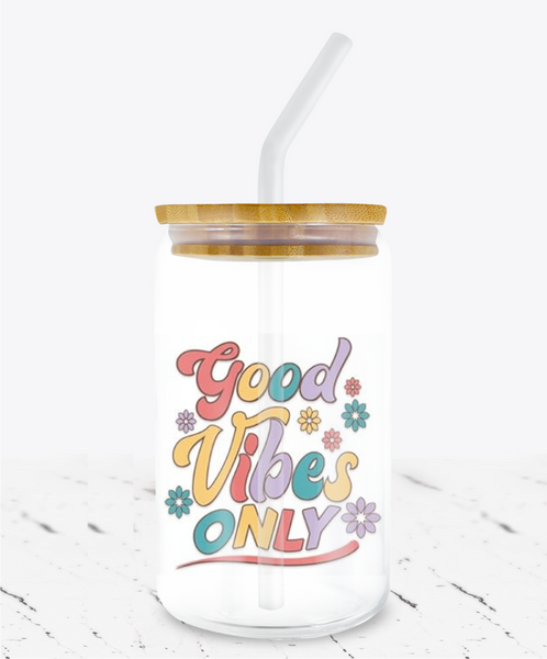 Good Vibes Only -  UV DTF Decals