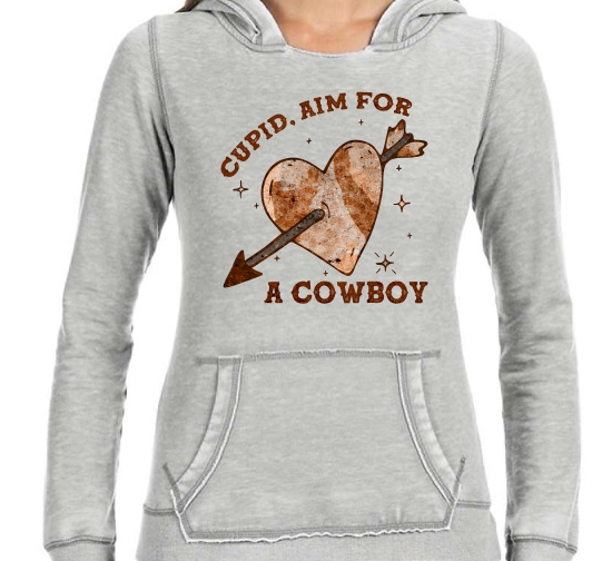 Cupid Aim For A Cowboy - DTF Transfer