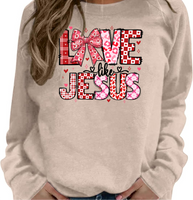 Love Like Jesus - DTF Transfer