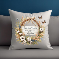 16" Pillow Cover - Solid White -  Sublimation Blank